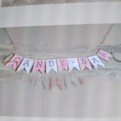 Girlande Candy Bar