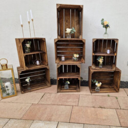 Holzkiste einzeln oder als Set