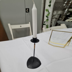 Kerzenhalter schwarz