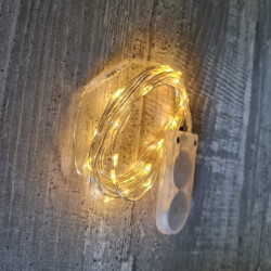 Lichterkette warmweis 2m
