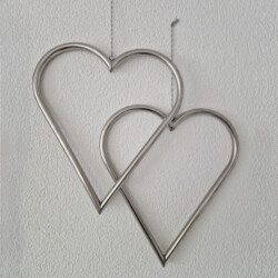 Herzchen aus Metall