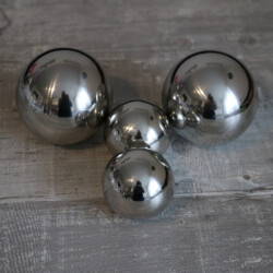 Edelstahl Deko Kugeln