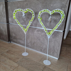 Draht Herzchen / Weidenherzchen